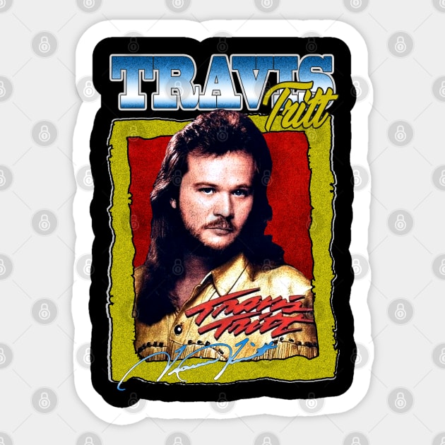 Travis Tritt //// country music artist Sticker by HORASFARAS